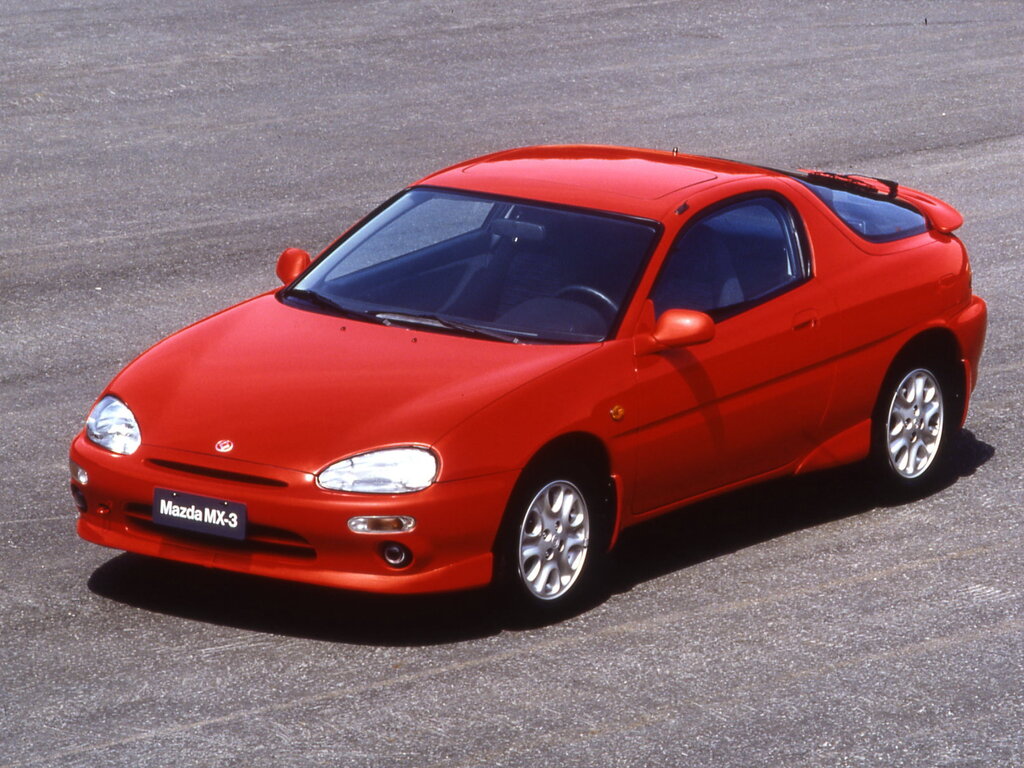 Mazda MX-3 (EC) 1 поколение, рестайлинг, хэтчбек 3 дв. (01.1994 - 09.1998)